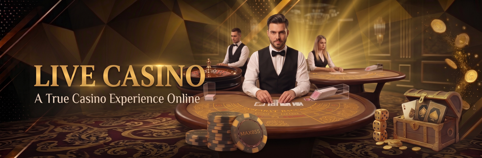 Live Casino — A True Casino Experience Online